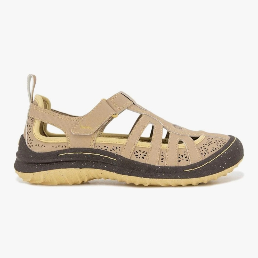 Jambu Joy Plant Based Womens Pump 6.5 US Light Tan Yellow